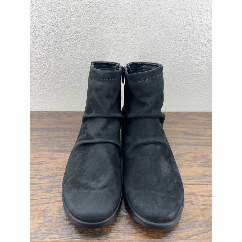 Mephisto $319 Air Jet Shock Absorbing Rezia Nubuck Women's 6.5 Ankle Zip Boots